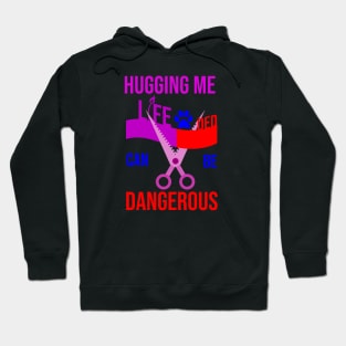 Hugging me can be dangerous Hoodie